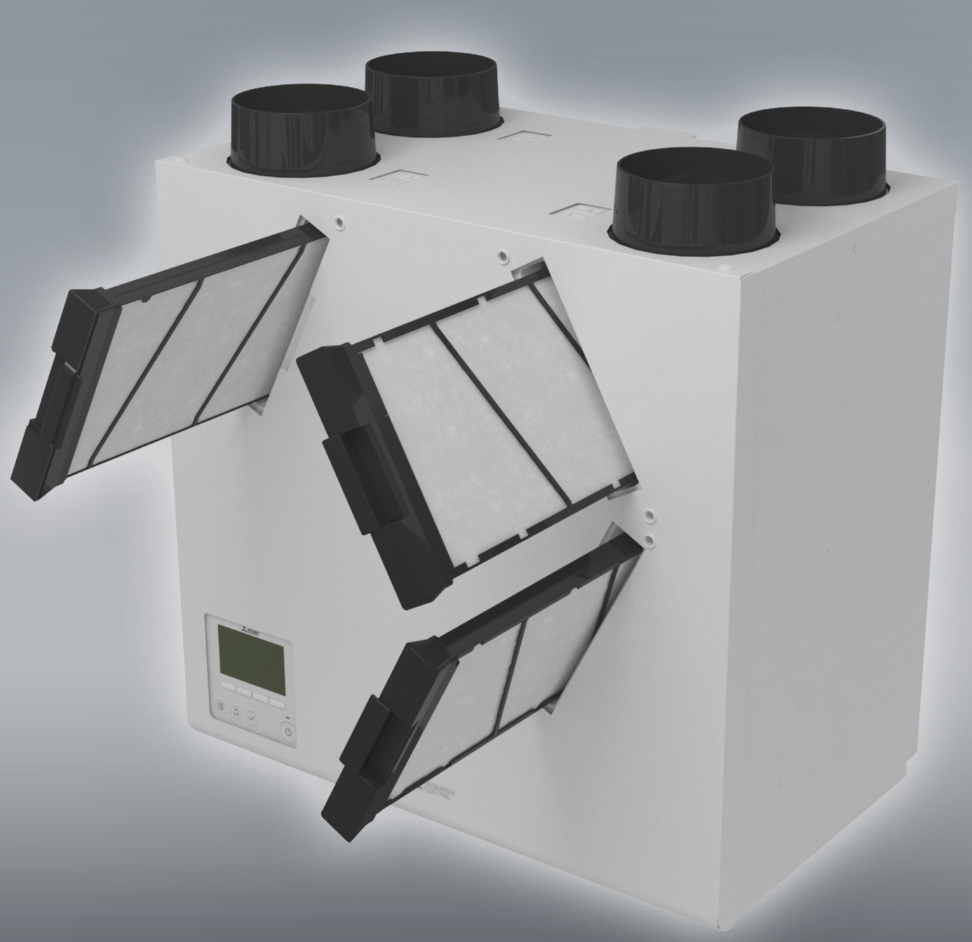 The Air Shop Recommends Integrated NOX Filter MVHR Unit